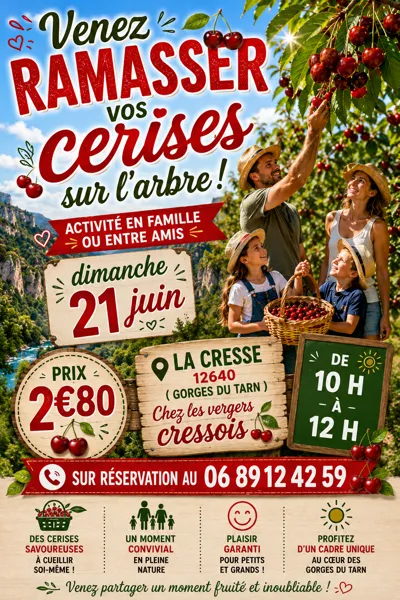 Cueillette de cerises