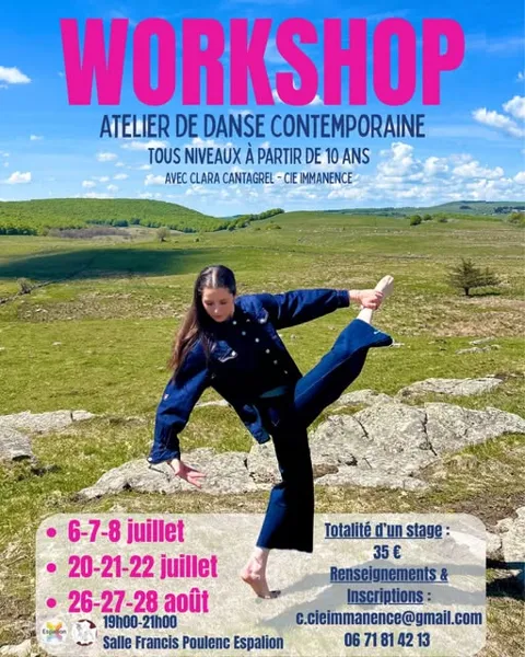 Atelier de danse contemporaine