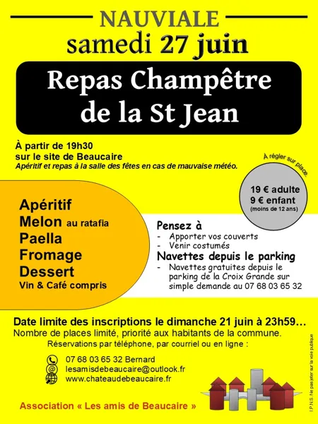 Repas champêtre de la St Jean
