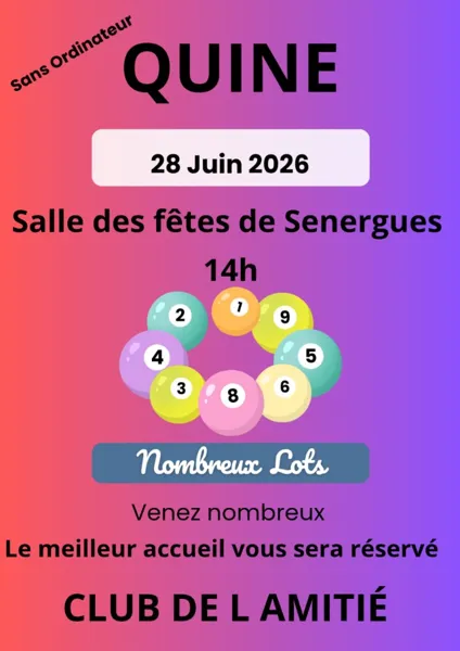 Quine du club de l'amitié - Sénergues
