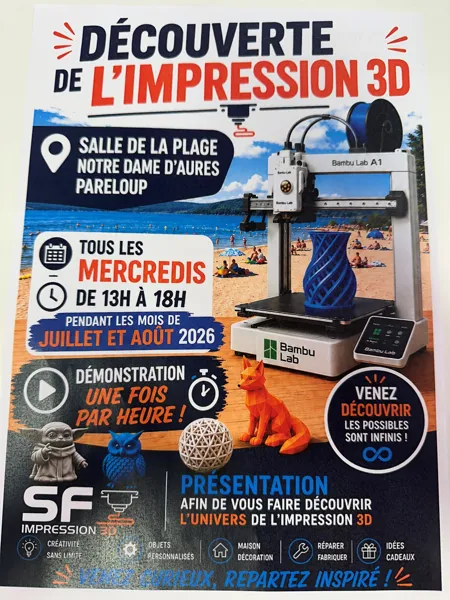 Découverte de l'impression 3D