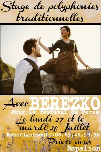 Stage de Chant en langue Basque