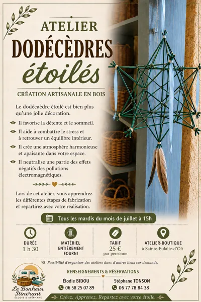 Atelier Dodécèdres étoilés