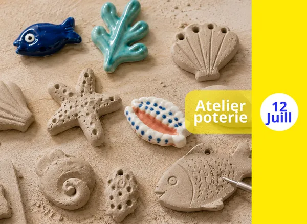 Atelier : coquillages et formes marines