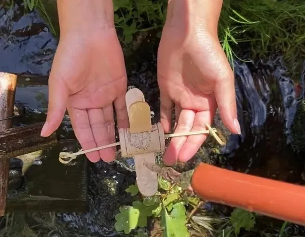 Atelier Roue à eau aux Moulins de Roupeyrac