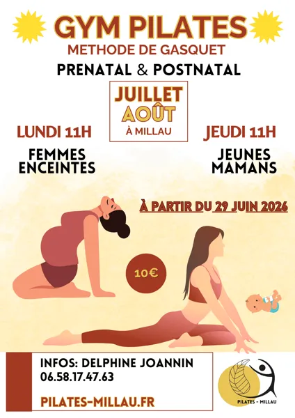 Gym Pilates, Méthode De Gasquet - Prénatal et Postnatal