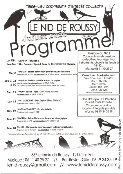 , Le Nid de Roussy