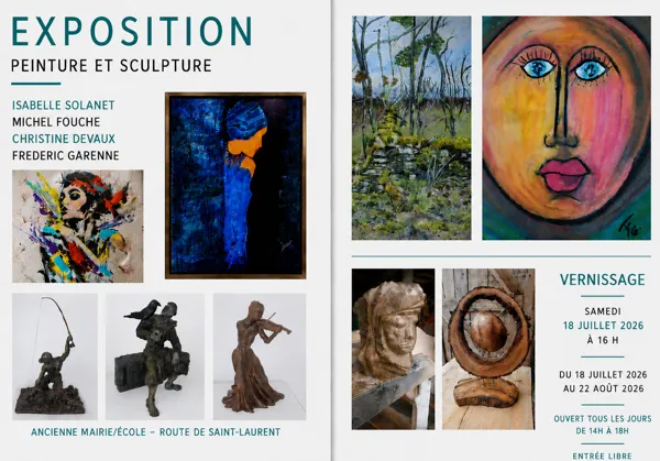 Exposition peinture et sculpture
