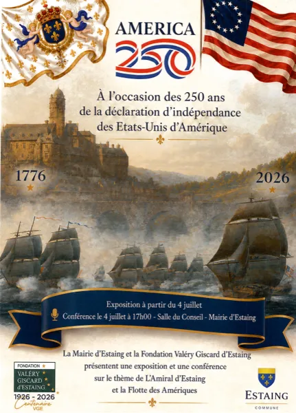 Conférence - L'Amiral d'Estaing et la Flotte des Amériques