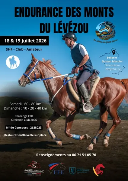 Endurance équestre des Monts du Lévézou