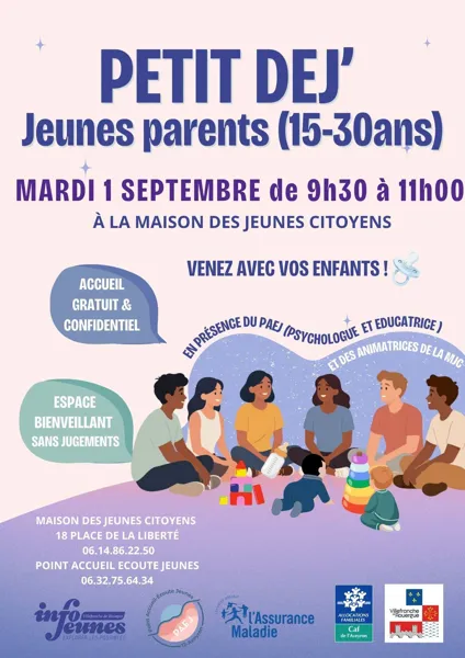 Petit-déj' jeunes parents