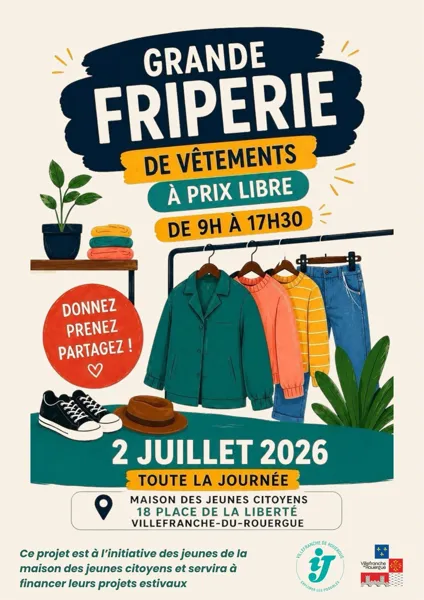 La grande friperie des jeunes