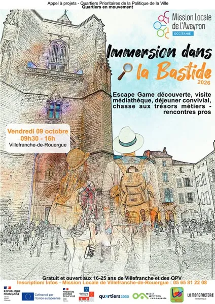 Immersion dans la bastide : spéciale 16-25 ans