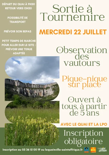 Sortie nature : Observation des vautours dans le cirque de Tournemire