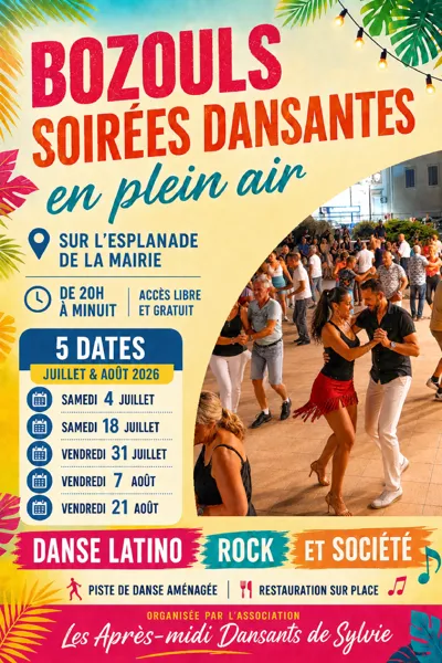 Soirées dansantes en plein air