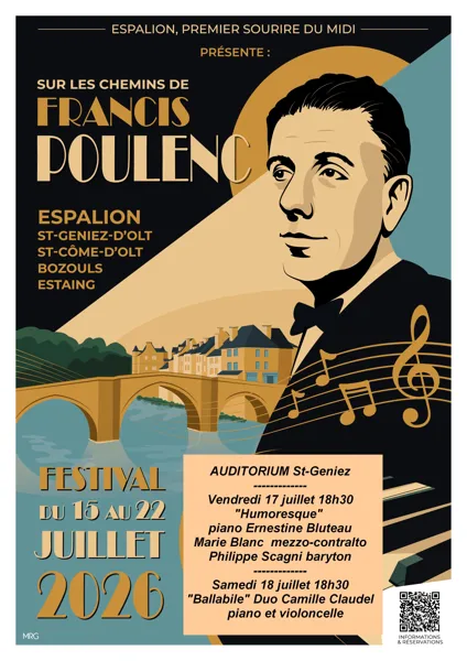Sur les chemins de Francis Poulenc - concert