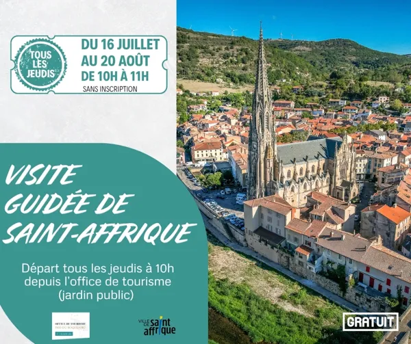 Visite guidée de la ville de Saint-Affrique