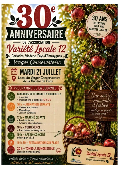 30ième anniversaire de Variétés Locales 12
