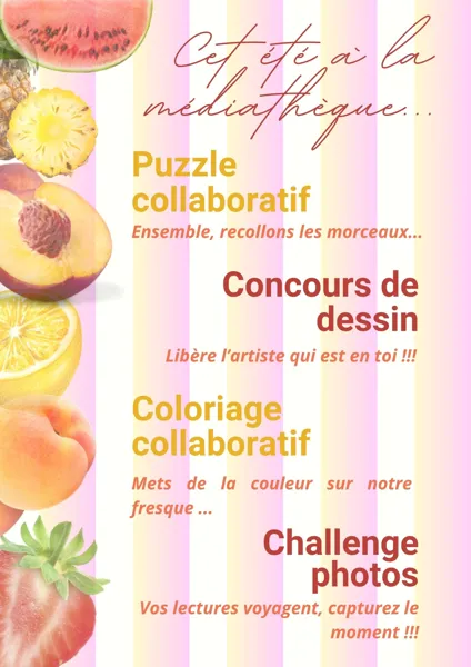 Animations de l'été à la médiathèque du Pays Rignacois