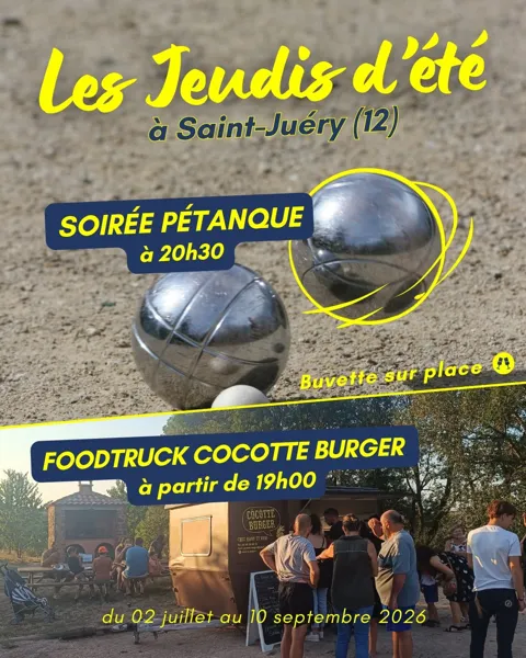 Les jeudis d'été à Saint-Juéry