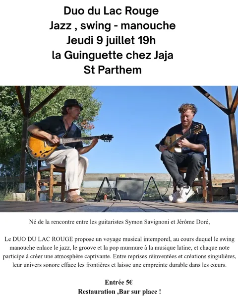 Duo du Lac Rouge - Jazz, swing - manouche