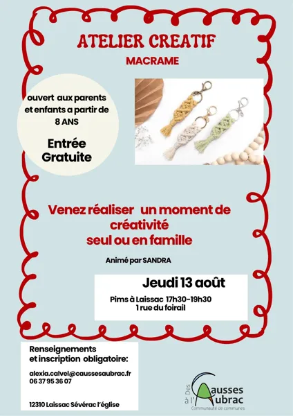 Atelier créatif 