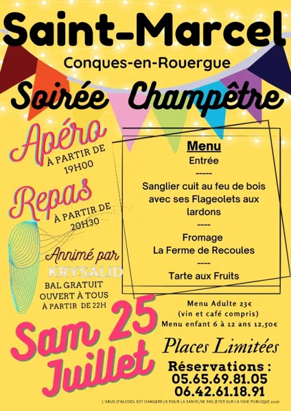 Soirée champêtre - Saint- Marcel