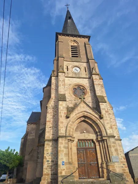 Eglise du village de Saint-Jean-Delnous
