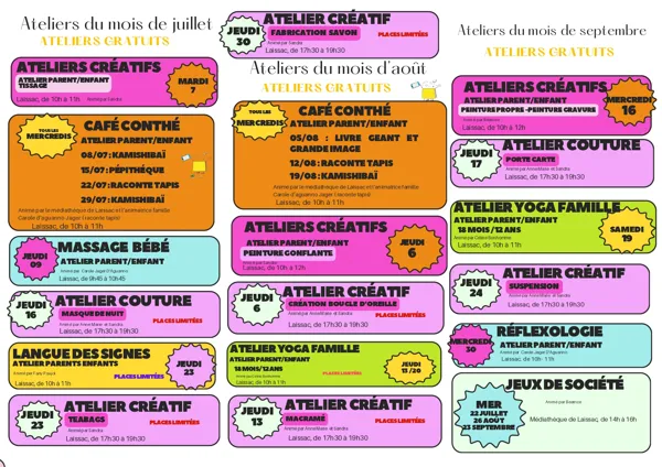 Atelier créatif 