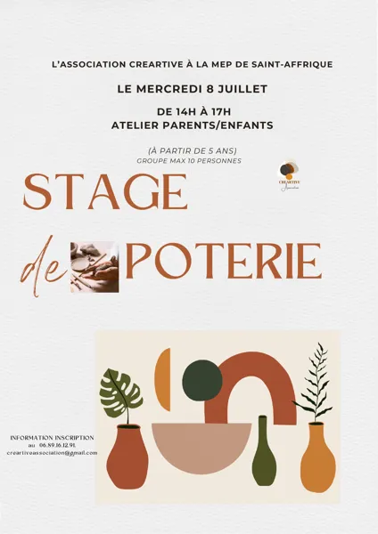 Stage de poterie