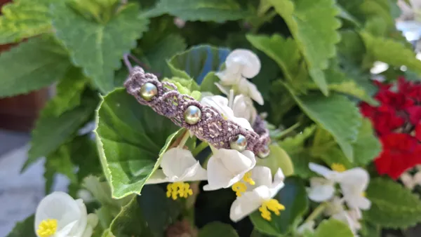 Atelier « Bracelet en micro-macramé »