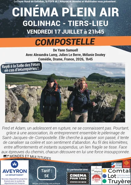 Cinéma en plein air - Compostelle
