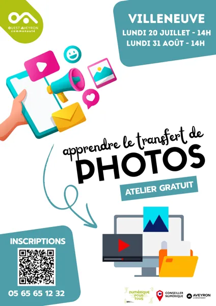 Atelier : apprendre le transfert de photos