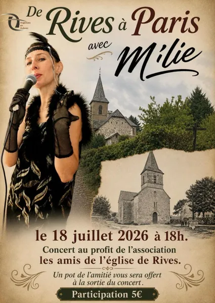 Concert - De Rives à Paris avec M'ili