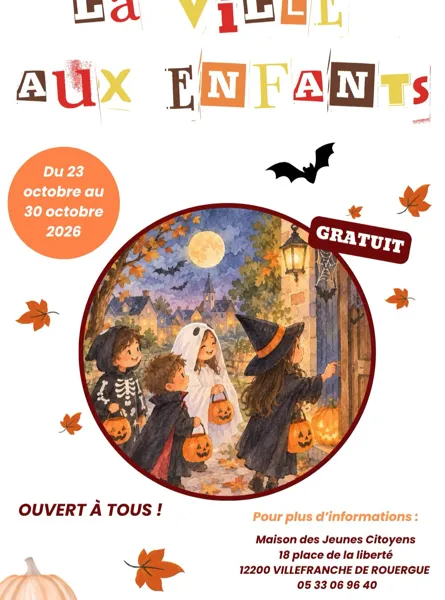 La Ville aux Enfants : village d'Halloween