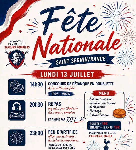 Fête Nationale du 13 juillet