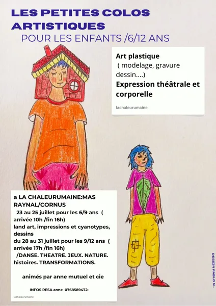 Les petites colos artistiques