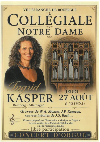 Concert d'orgue