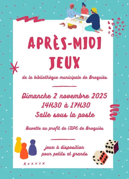Après-midi jeux de société