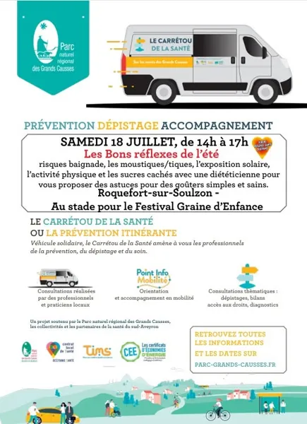 Le Carrétou de la Santé : Les Bons réflexes de l'été