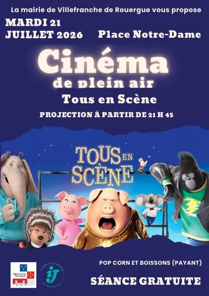 Cinéma en plein air - Tous en scène !