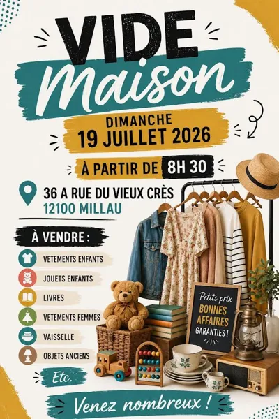 Vide maison