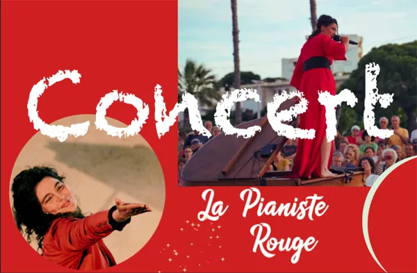 La pianiste rouge- Concert
