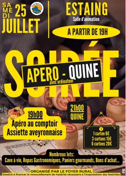 Soirée Apéro Quine
