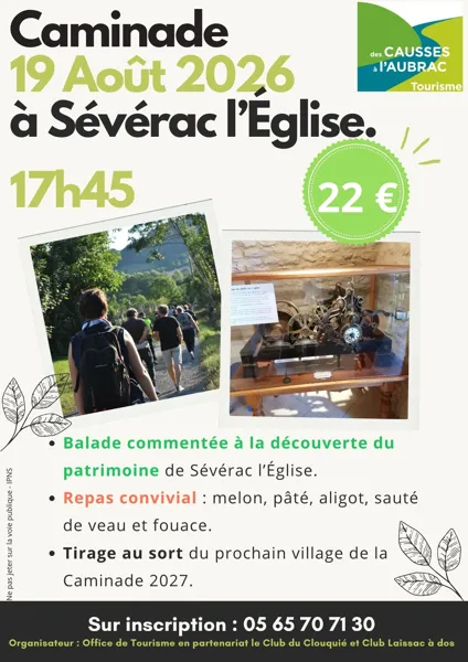 Caminade 2026 à Sévérac l'Eglise
