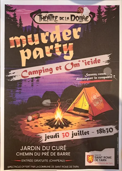 Murder party-Théâtre de la Doline