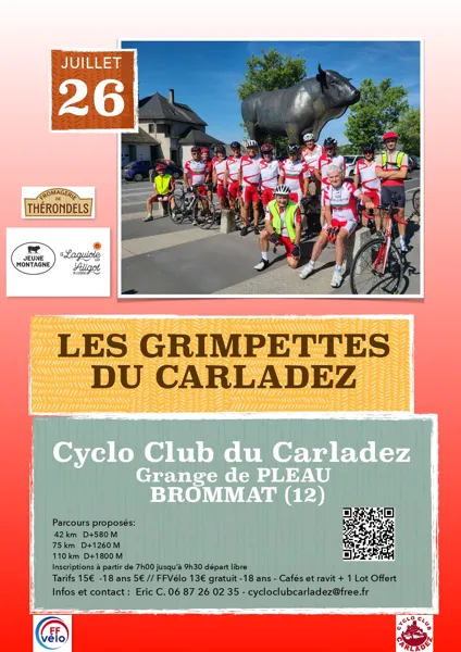 Les Grimpettes du Carladez - Rando cyclo