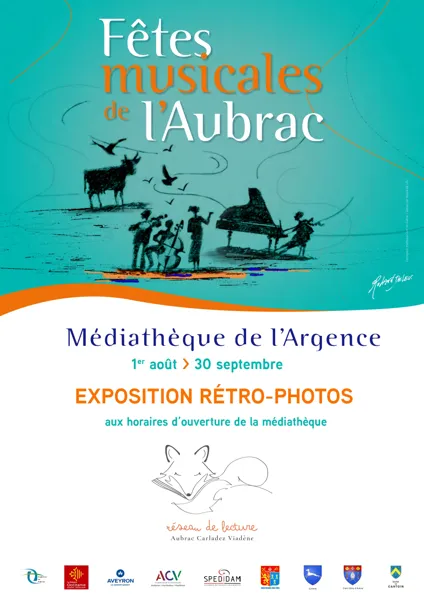 Exposition Rétro-photos - Fêtes Musicales de l'Aubrac