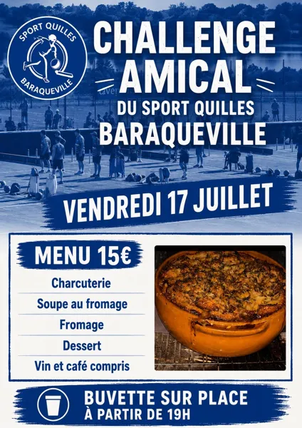 Challenge amical du Sport Quilles Baraqueville