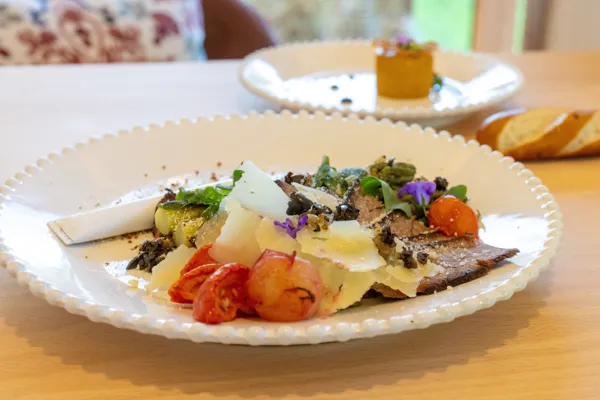 Menu gastronomique Plat